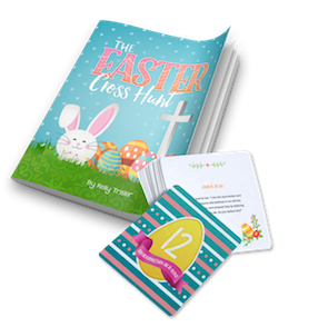 The Easter Cross Hunt Devotional Activity Book and Scripture Cards